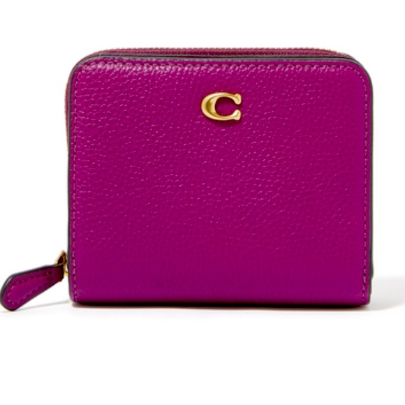Coach Billfold Wallet Deep Plum - Picture 8 of 8